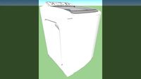Máquina de lavar roupa I configurada para Vray 5.0- Instagram: @eualessandrafranca