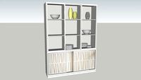 Vitrine Sideboard Claire Aera