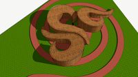 Interactive wall spiral Kids Play Area sAs landscaping Garden Jaali
