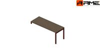 MESA OPUS DINÂMICA ARTESANO OFFICE