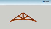 Cedar Truss, 8-12 Roof