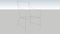 line chair fream