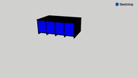 8 foot commercial worktable