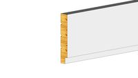 BATENTE DE PORTA 29X160 BRANCO DE MADEIRA PINUS-LINHA ENGENHARIA PINUS-SANTA LUZIA