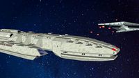 Battlestar Prometheus vs. Hades Basestar