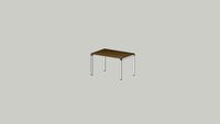 vTECHO 4Ever working table 1200x800 grommet