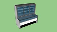 Freezer Combinado, Freezer carnes e peixes, Expositor combinado