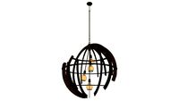 2401-O-MESSING - Terra hanglamp Ø 100cm - Oud messing