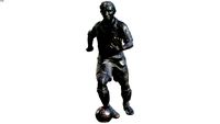 Heerenveen Abe Lenstra 2D Statue