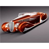 Delahaye T165 1939 3D Model