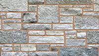 'Fond du Lac Rockwood' (Tangerine Joint) Seamless Natural Stone Veneer Material
