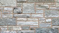 'Fond du Lac Rockwood' (Amber Joint) Seamless Natural Stone Veneer Material