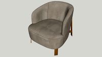 Porada Copine steel Armchair
