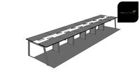 Mesa Plataforma - 12L - 1,00x1,20 m - Cavalete - Linha New Open