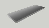 Garage15 - Flex Rustfri benkeplate dobbel (136cm)
