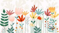 Papel de Parede Maxi Jardim
