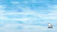 Papel de Parede Aquarela Céu de Mar
