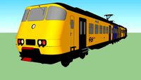 NS SGM geel (2-delig)