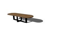 Eettafel Marknesse 350x115cm