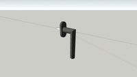 Fenstergriff FSB 1076 / Window handle FSB 1076
