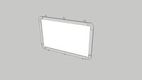 WALL MOUNT WHITE BOARD