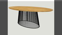 Table LESKA 200x110 oval