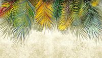 Painel Fotográfico Tropicalia Beige Ref PF-FL008 STICKDECOR