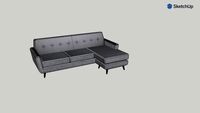 Hughes Reversible Sectional Joybird