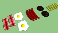 Food products 3d models / @Bruce3dModeler
