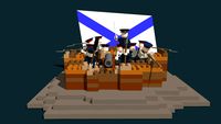 LEGO, лего, русские солдаты, диорама оборона Севастополя