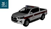 รถตำรวจ police car thailand