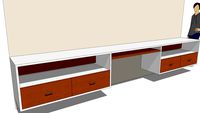 Rack tv home office by adams