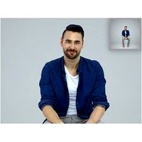 Casual Attire Man | CMan0302-HD2-O01P02-S Ready-Posed 3D Human Model (Man / Still)