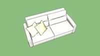 sofa blanco
