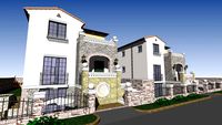 ARCHITECTURE+MEDITERANIAN+SEMI+DETACHED+VILLAS
