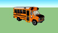 1993 Thomas Minotour (Type-A) school bus (Chevrolet G30)