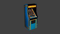 Ms. Pac-Man - Arcade Game Cabinet (1982)