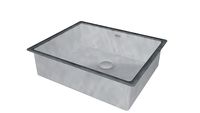 ALLARO V50 - Inox Vibrée - Bradano - Cuve - Evier - 34196