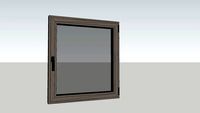 Cortizo sash tilt and turn aluminium window - ventana de aluminio practicable