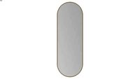Bjorn Brass Mirror