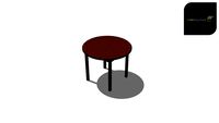 Mesa - EXT - Ø90 - Externo - Convivência - Linha Gourmet