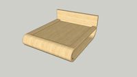 Plywood Bed