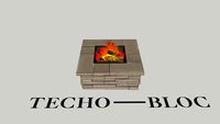 Techo-Bloc - Graphix Fire Pit