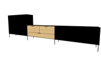 HKliving Modular Cabinet Example 3/3 (Element A + D + C)
