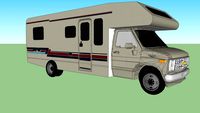 1991 Winnebago Warrior (Chevy G30) (Class C motor home)