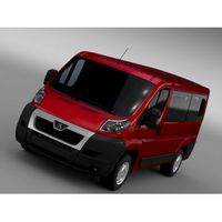 Peugeot Boxer Window Van L1H1 2006-2014 - 3D Car for Maya