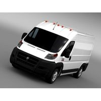 Ram Promaster Cargo 2500 HR 136WB 2015 - 3D Car for Maya