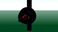 Wallhanging Stove