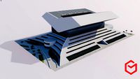 Mohammed Bin Rashid Library - Dubai - UAE 3D model