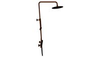 JEE-O slimline shower set - bronze stainless steel
